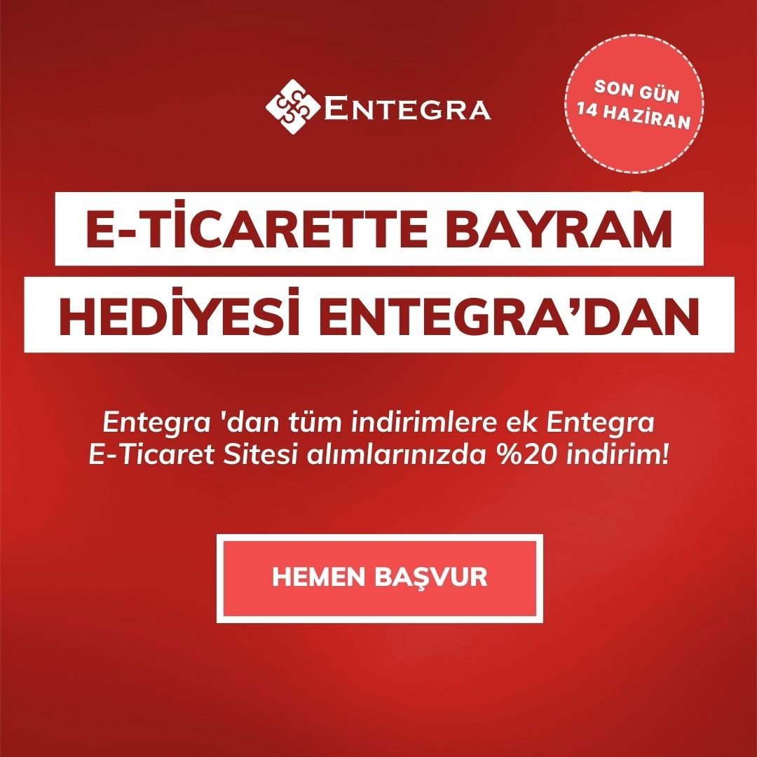 Entegra E-ticaret Sitesinde Bayram Kampanyası